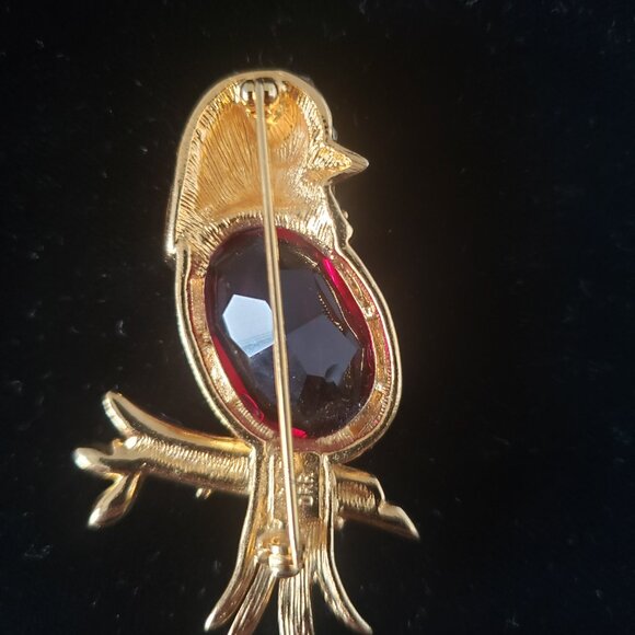 Jackie Orr Vintage Bird Brooch - Picture 3 of 3